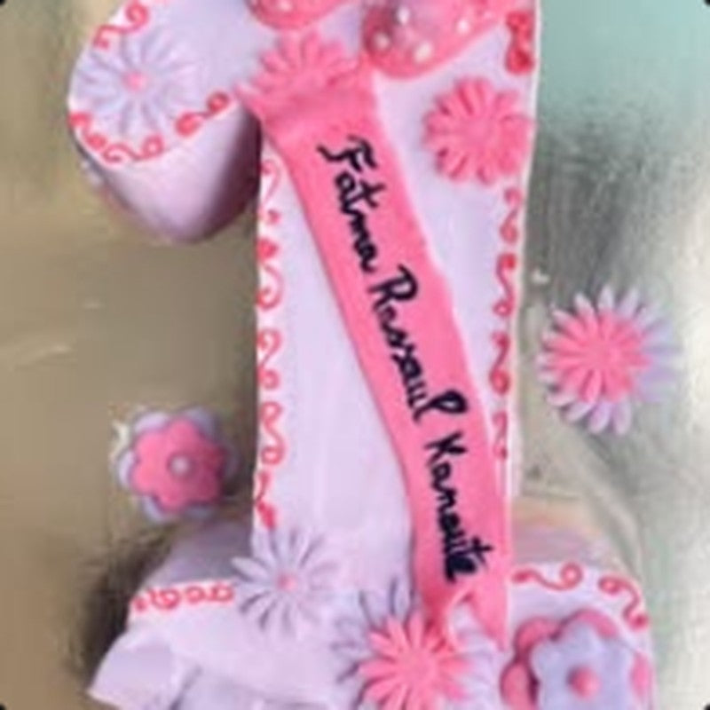 Number / Letter cake – Huchard Baker