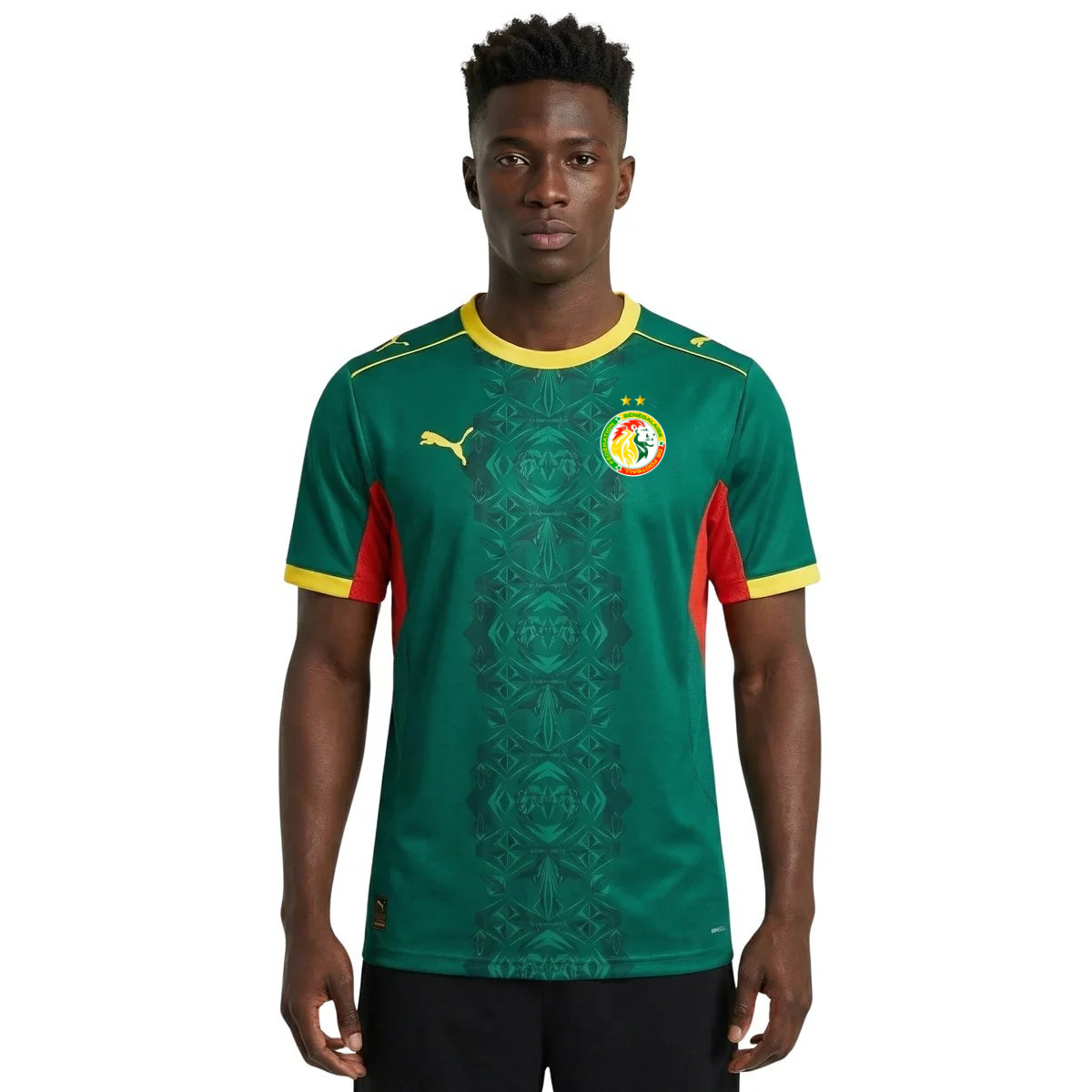 Maillot Sénégal 2 Étoiles Extérieur Coupe du Monde 2026