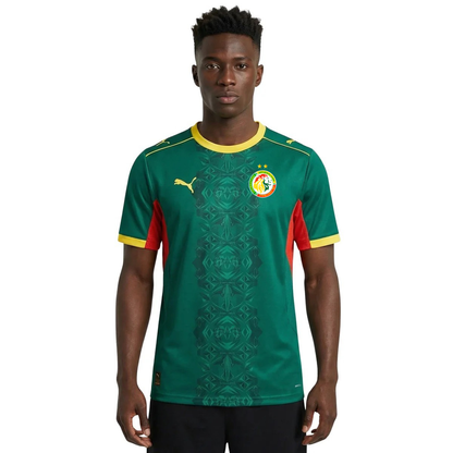 Maillot Sénégal 2 Étoiles Extérieur Coupe du Monde 2026