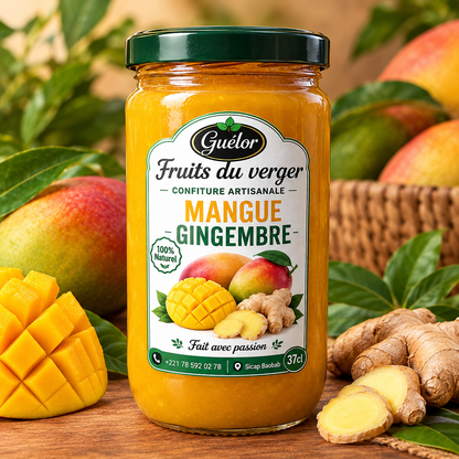 Confiture artisanale Guélor – Fruits du verger