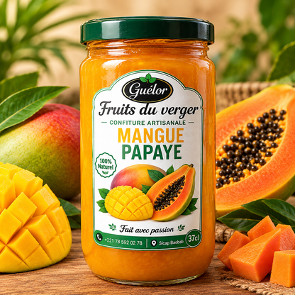 Confiture artisanale Guélor – Fruits du verger