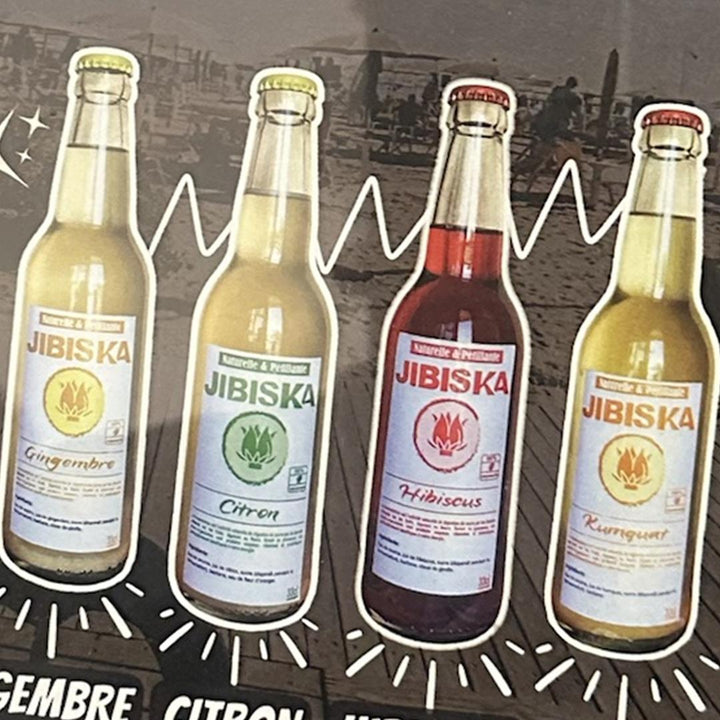 Boisson vivante Jibiska – naturelle et pétillante